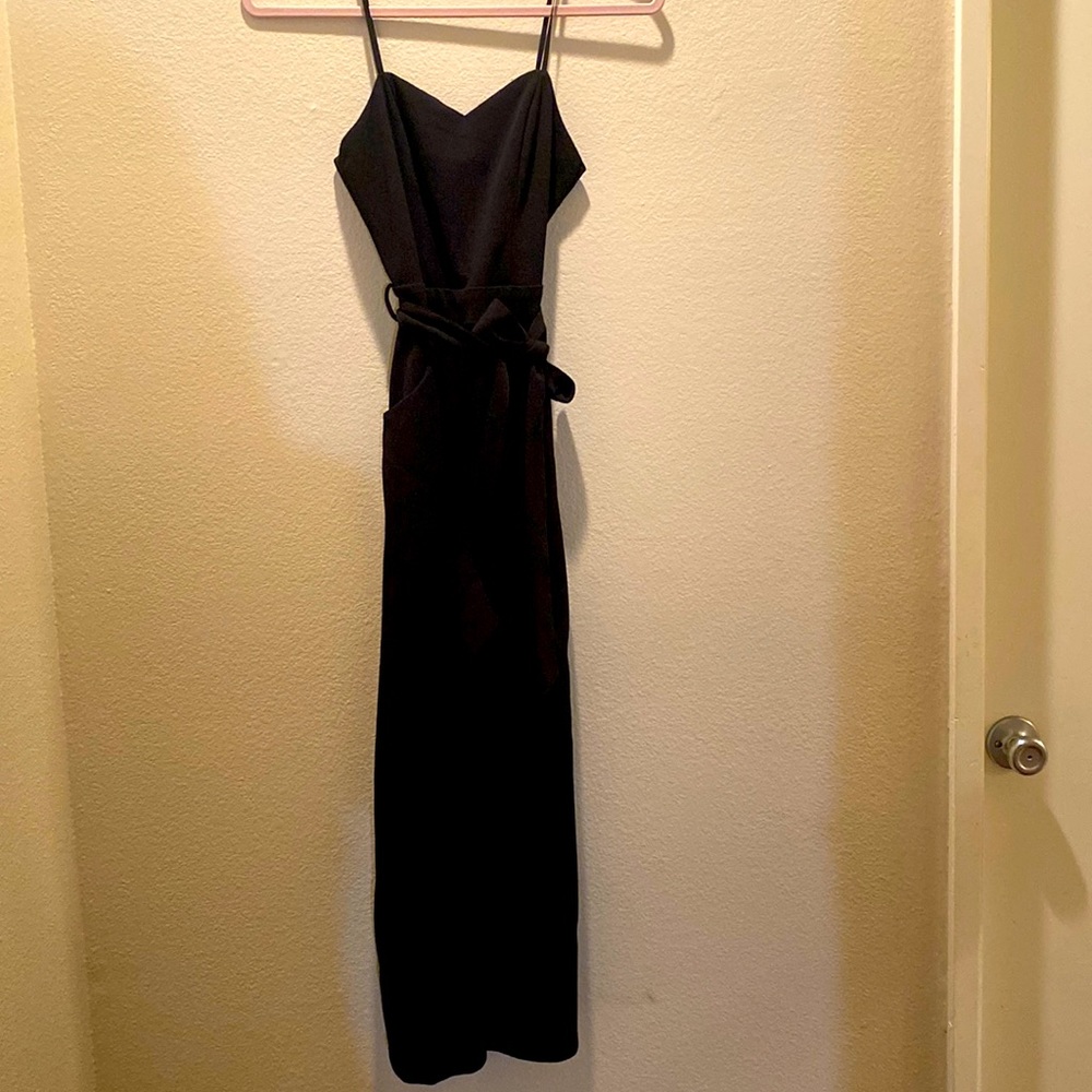 Black Two leg pantsuit/romper  Honey and rosie size XS